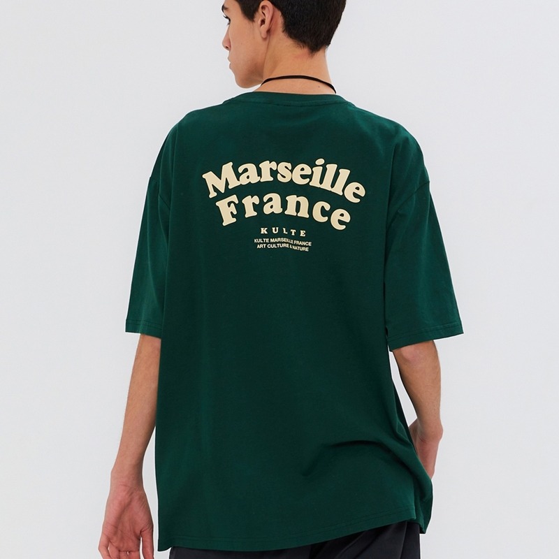 DOUBLE COLLEGE T-SHIRT GREEN